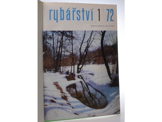 časopis Rybářství 1-12/72