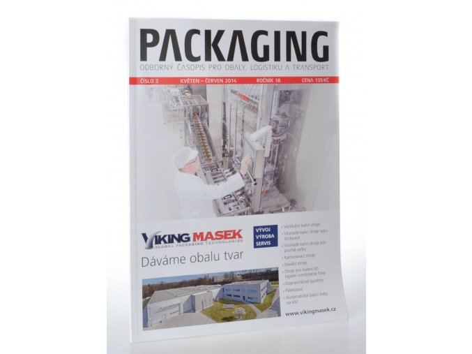 Packaging : odborný časopis pro obaly, logistiku a transport č. 3/2014