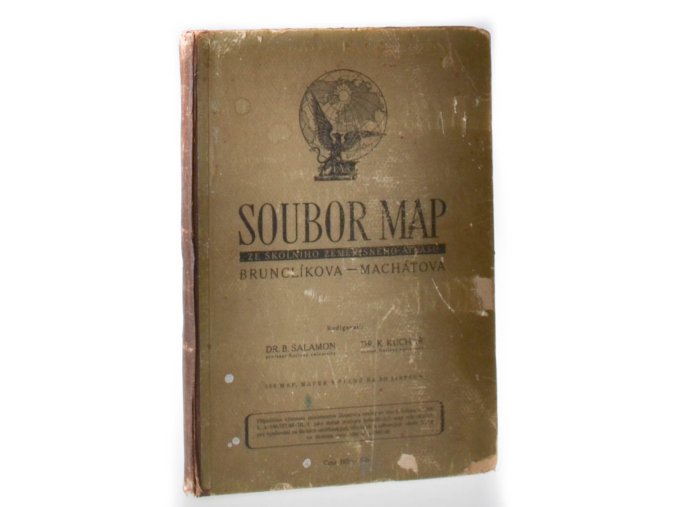 Soubor map ze školního zeměpisného atlasu