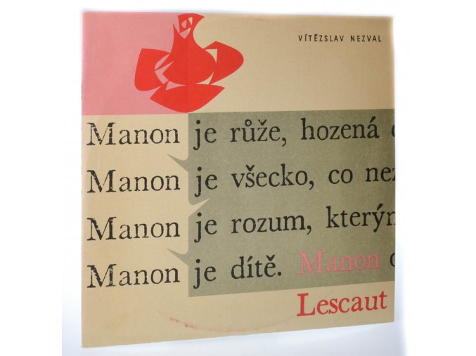 Manon Lescaut : pásmo vybraných scén z básnické hry