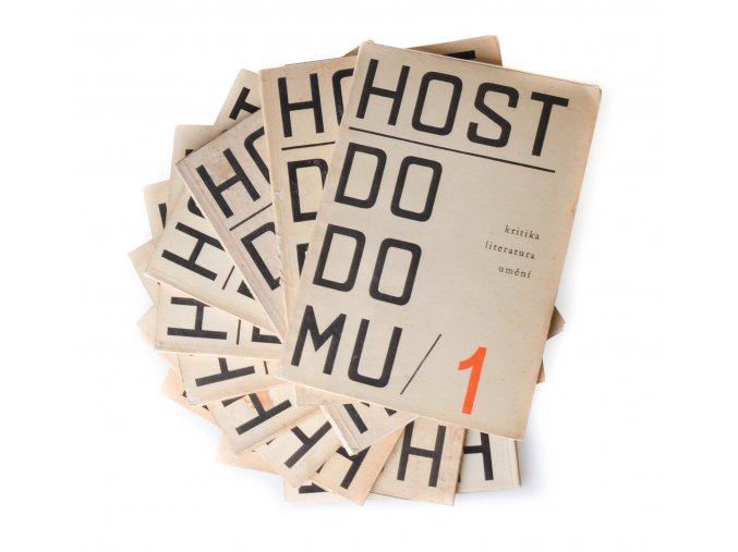 Host do domu : kritika, literatura, umění 1-4, 6-12/1967