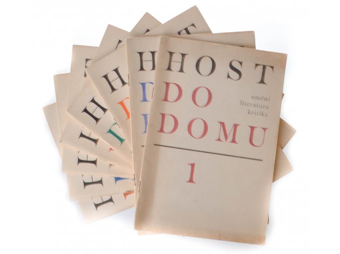 Host do domu : kritika, literatura, umění 1-8/1970