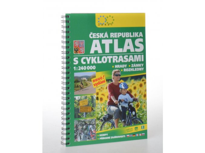 Atlas s cyklotrasami : Česká republika