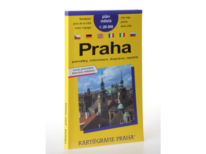 Praha : plán města : památky, informace, doprava, rejstřík (1997)