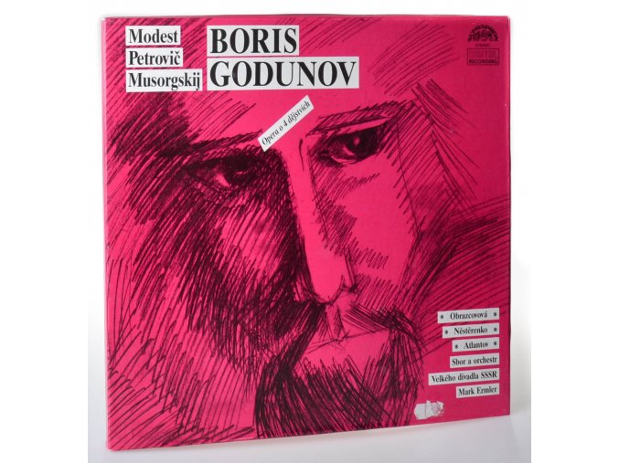 Boris Godunov : opera o 4 dějstvích (4 LP)