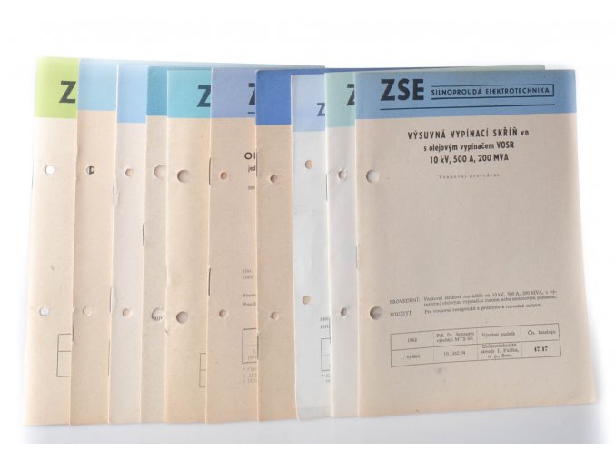 ZSE silnoproudá elektrotechnika (10 sv.)