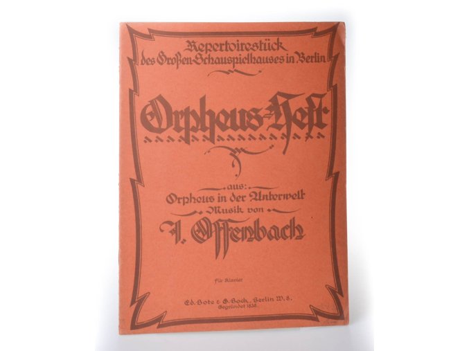 Orpous Er : Orpheus in der Unterwelt