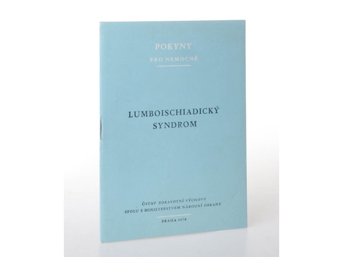 Lumboischiadický syndrom