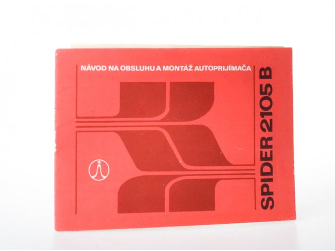 Spider 2105 B : návod na obsluhu a montáž autoprijímača