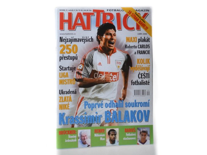 Hattrick 9/2000 + Statistická příloha