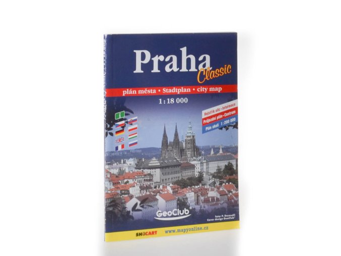 Praha Classic : plán města = Stadtplan = city map : 1 : 18 000 (2003)