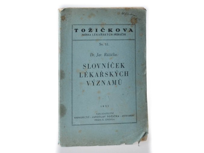 Slovníček lékařských významů