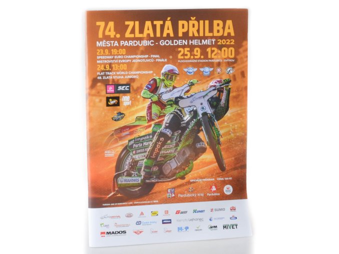 74. Zlatá přilba města Pardubic - Golden Helmet 2022