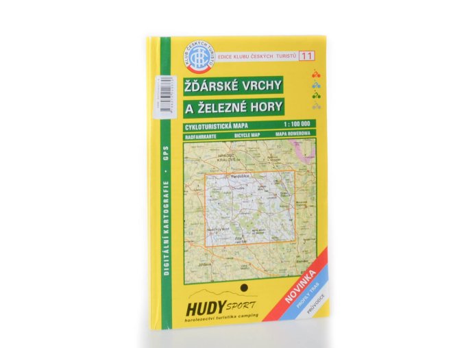 Žďárské vrchy a Železné hory : cykloturistická mapa 1 : 100 000