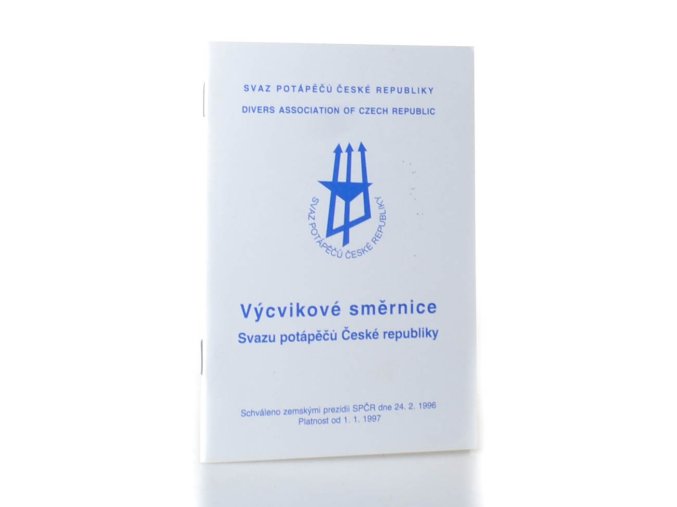Výcvikové směrnice Svazu potápěčů České republiky ; Bezpečnostní směrnice Svazu potápěčů České republiky (2 sv.)