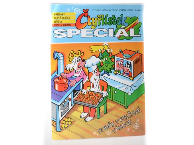 Čtyřlístek Speciál : Dobře vypečené Vánoce : číslo 8/1995
