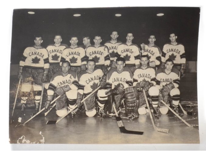 Reprzntační mužstvo Canada MS v hokeji 1959 Československo