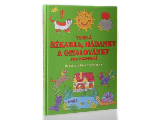 Veselá říkadla, hádanky a omalovánky pro nejmenší