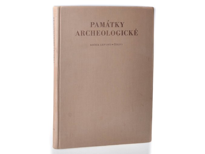 Památky archeologické:  1973, číslo 1