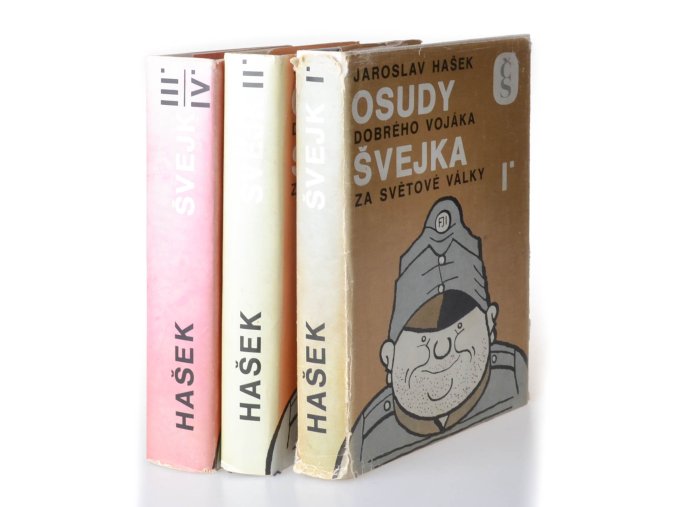 Osudy dobrého vojáka Švejka za světové války. (3sv.) Díl I-IV. (1975)