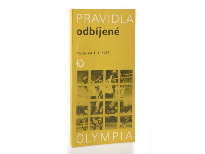 Pravidla odbíjené platná od 1. 1. 1977