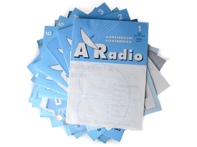 Amatérské radio : konstrukční elektronika (1976-1997) (24 ks)