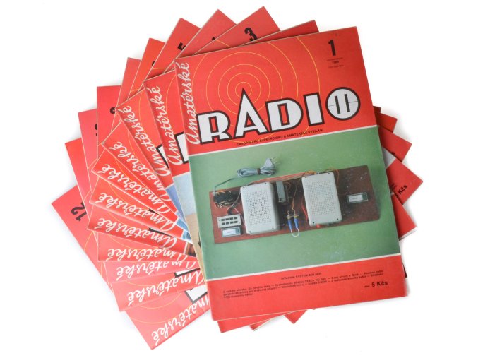 Amatérské radio : konstrukční příloha časopisu (1989) (11 ks)