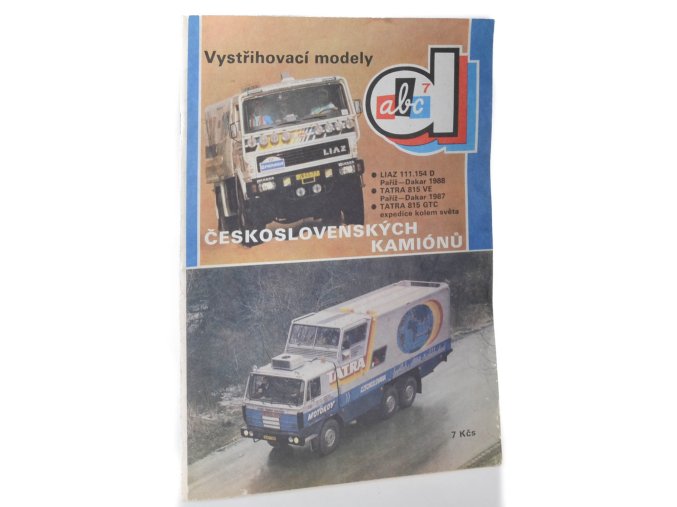 Vystřihovací modely československých kamiónů : ABC 7