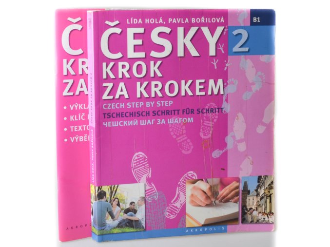 Česky krok za krokem 2 / Czech step by step 2 / Tschechisch Schritt für Schritt 2 / Češskij šag za šagom 2 (2 sv.)