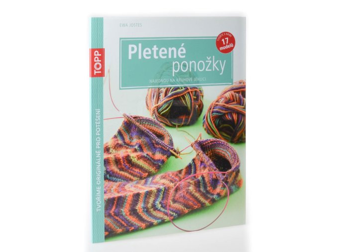 Pletené ponožky : najednou na kruhové jehlici
