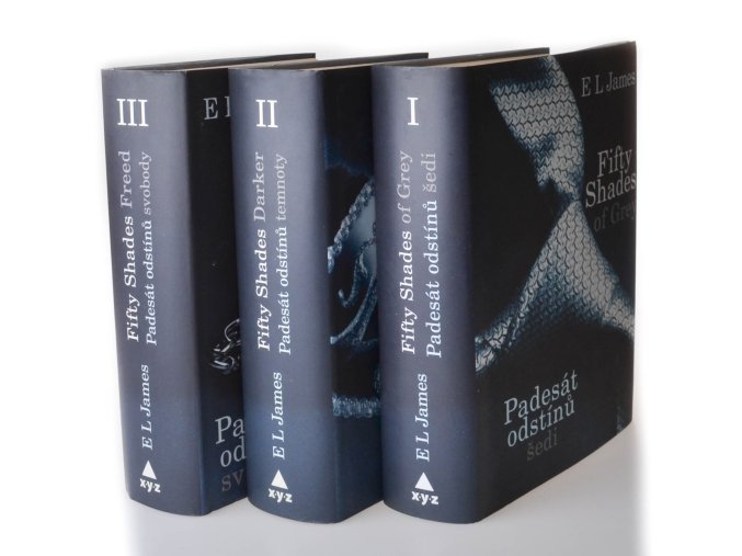 Padesát odstínů šedi / Padesát odstínů temnoty / Padesát odstínů svobody (3 sv.)