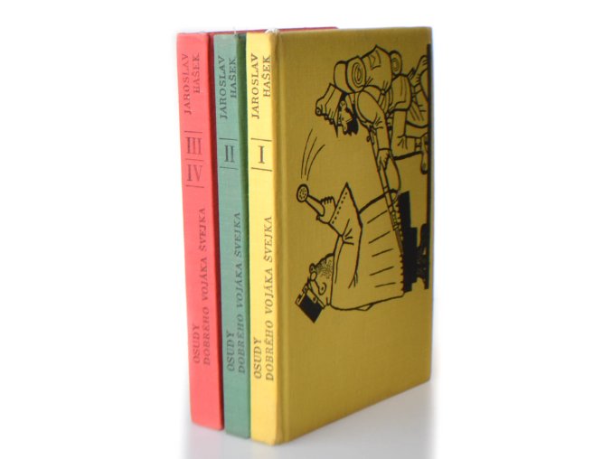 Osudy dobrého vojáka Švejka za světové války. (3sv.) Díl I-IV. (1967)