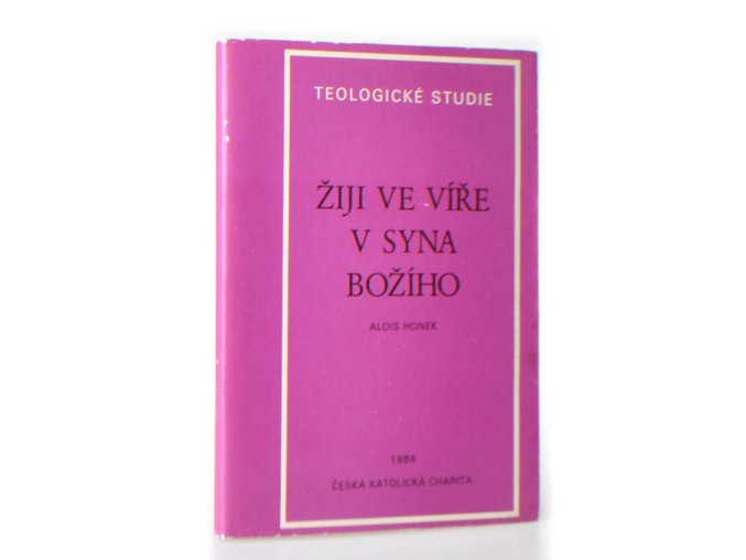 Žiji ve víře v Syna Božího