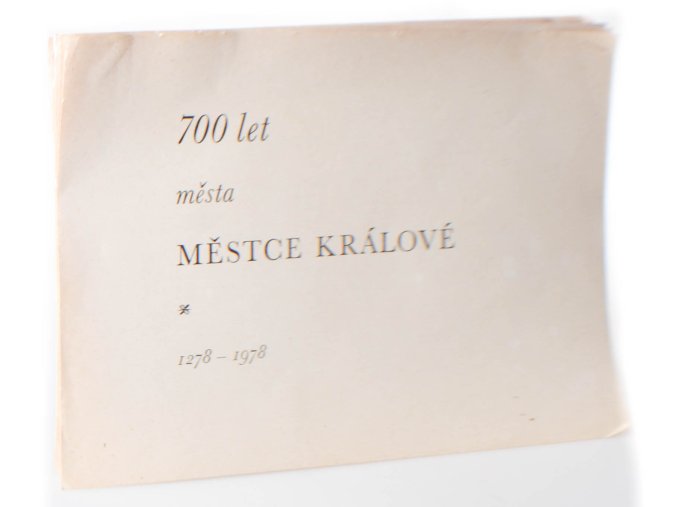700 let města Městec Králové