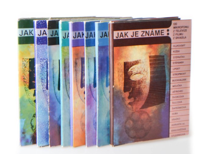 Jak je známe: Od mikrofonu z televize z filmu z divadla - Herci (8 sv.)