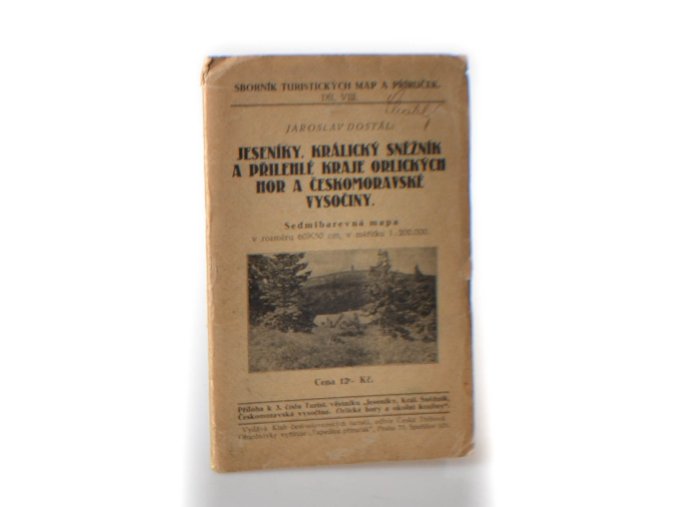 jeseniky, kralický Sněžník a přilehlé kraje Orlických hor a Českomoravské vysočiny 1 : 200 000