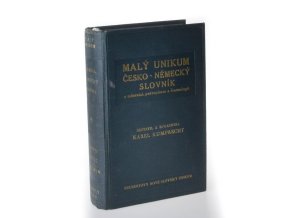 Malý UNIKUM česko-německý a německo-český (1940)