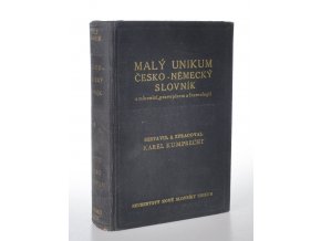 Malý UNIKUM česko-německý a německo-český (1940)