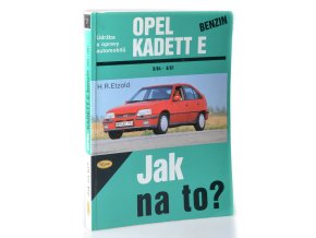 Údržba a opravy automobilů Opel Kadett E benzin