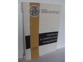 Výchova a vzdělávání dospělých č.3: Pedagogika dospělých v zahraničí