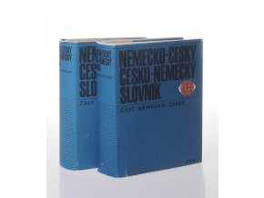Německo-český a česko-německý slovník, (2 svazky) (1982)