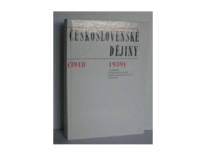 Československé dějiny : (1918-1938)
