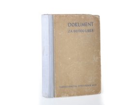 Dokument za 60000 liber : detektivní román
