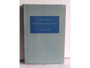 Pravidla českého pravopisu : školní vydání (1958)