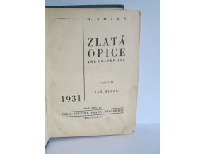 Zlatá opice : The golden ape