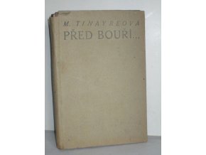 Před bouří : Paříž 31. července a 1. srpna 1914