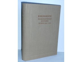 Bibliografie československé historie za rok. 1959-1960