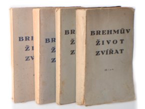 Brehmův život zvířat. Ssavci (4sv) (1929) (Guttenberg)