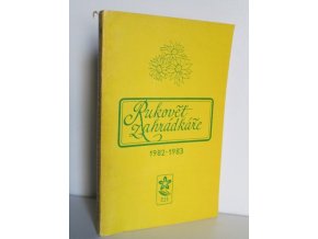 Rukověť zahrádkáře 1982-1983