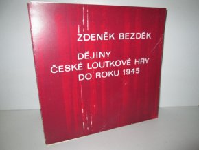 Dějiny české loutkové hry do roku 1945